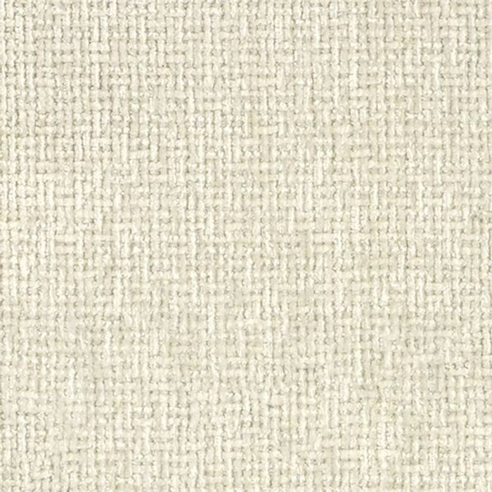White Ivory White Solid Chenille Texture Upholstery Fabric by The Yard