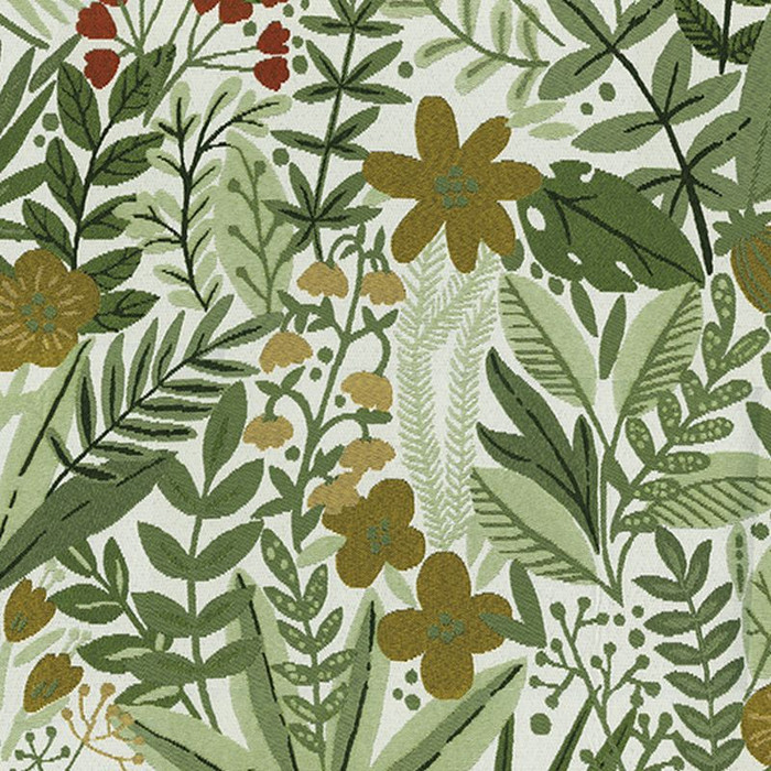 Floral Fabric by the Yard, Spring Season Illustration with Greyscale  Backdrop Nature Composition, Decorative Upholstery Fabric for Chairs & Home