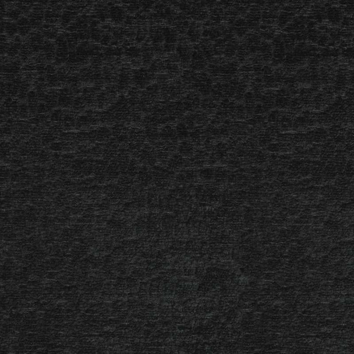 P/K Lifestyles PERF PEBBLESTONE BLACK 411591 Solid Color Chenille