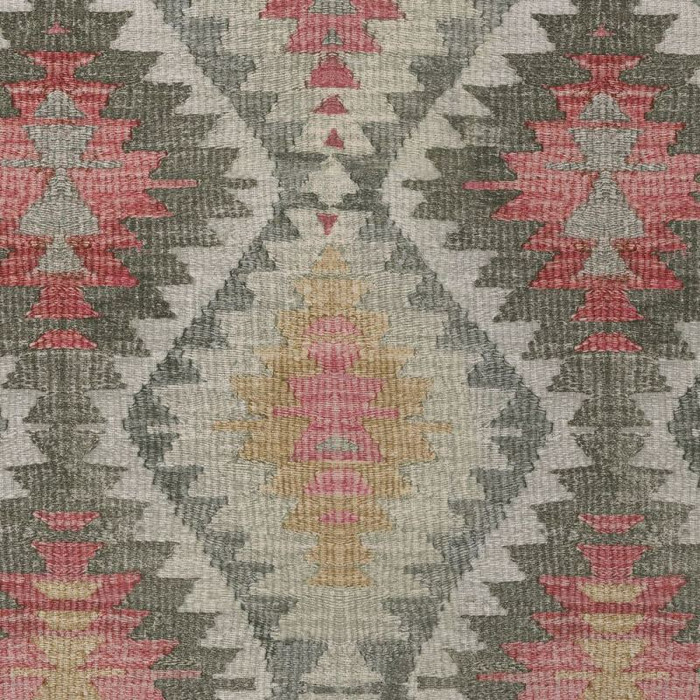 P/K Lifestyles NEEMA AFGHAN EMBER 408782 Southwestern Print