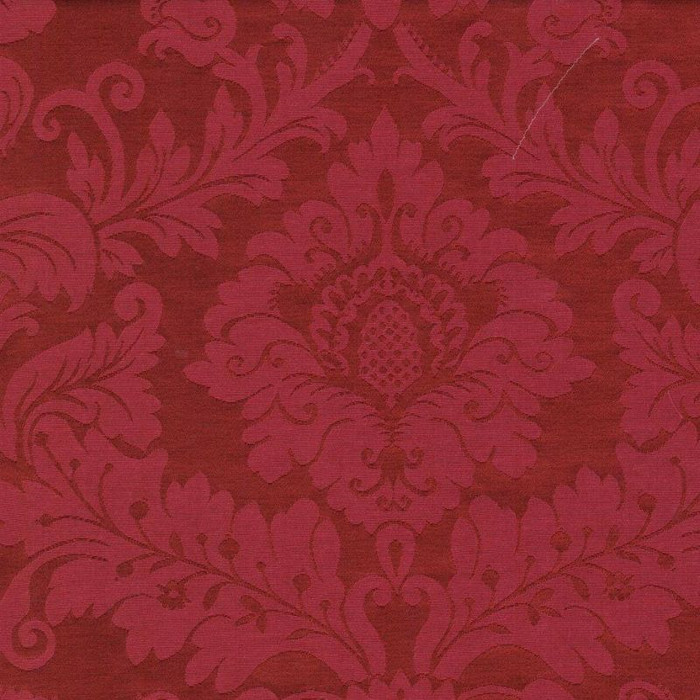 ROMANCE CRIMSON Solid Color Velvet Upholstery And Drapery Fabric