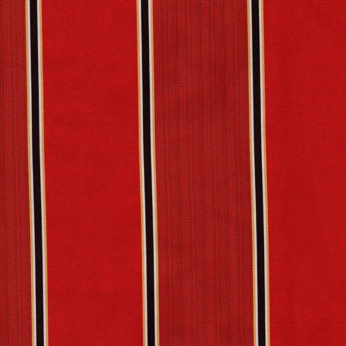 6776711 Performatex O'STRIACCHI STRIPE RED Stripe Indoor Outdoor Upholstery  Fabric