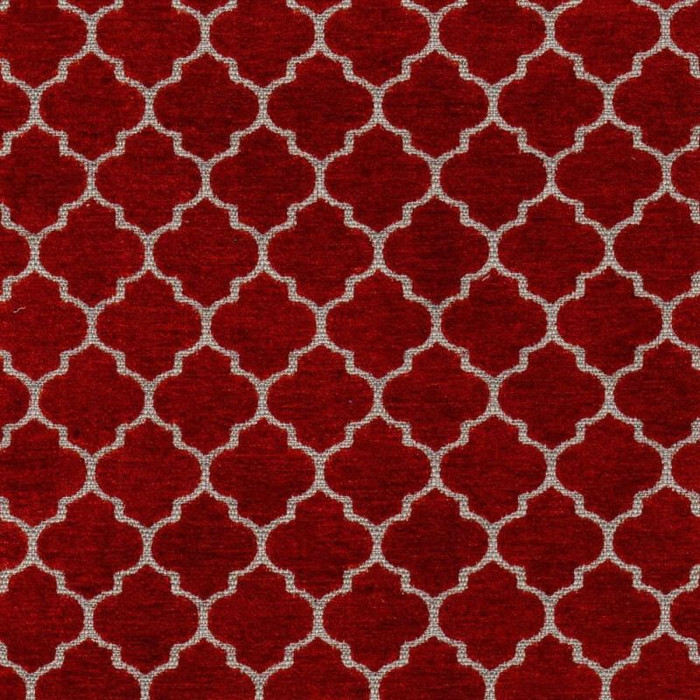 HHF Rat Pack Red - Satin Upholstery Fabric