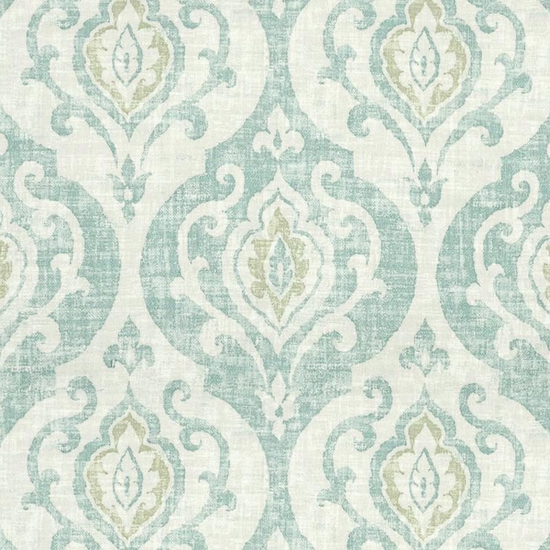 Covington SURI 503 SERENITY Floral Linen Blend Upholstery And Drapery Fabric