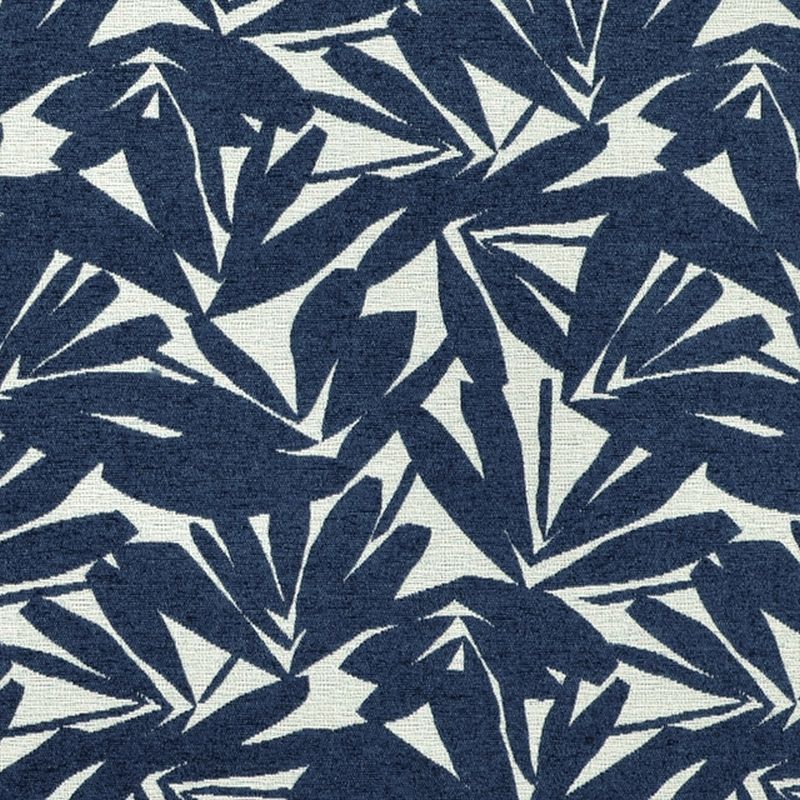 Covington Navy Woven Ticking Fabric - by The Yard