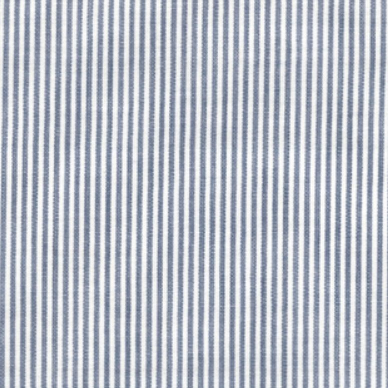 French,Style,100%,Linen,Blue ,White,Wide,Stripe,Fabric