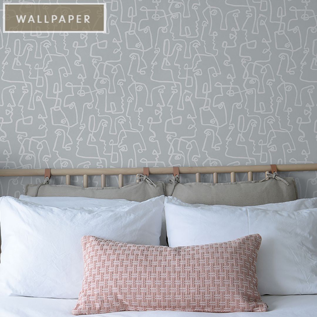 P/K Lifestyles GESTURES CHALK 160010WR Peel and Stick Wallpaper