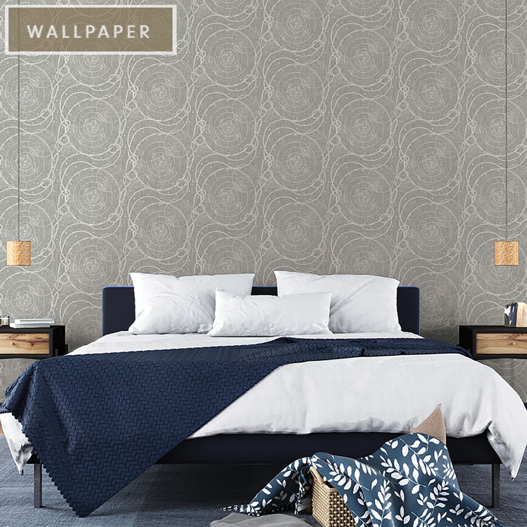 Tommy Bahama Home ROPES & SPHERES COCONUT 802881WR Peel and Stick Wallpaper
