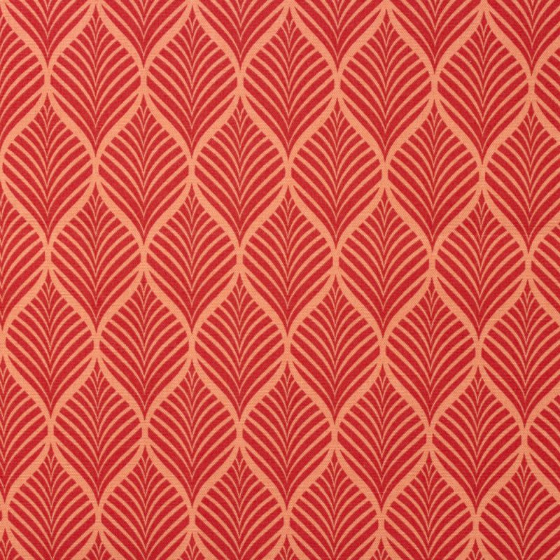 7094113 TIMMONS CORAL Floral Print Upholstery And Drapery Fabric