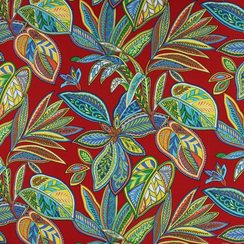 7094512 HARRIS MARINE Floral Print Upholstery And Drapery Fabric
