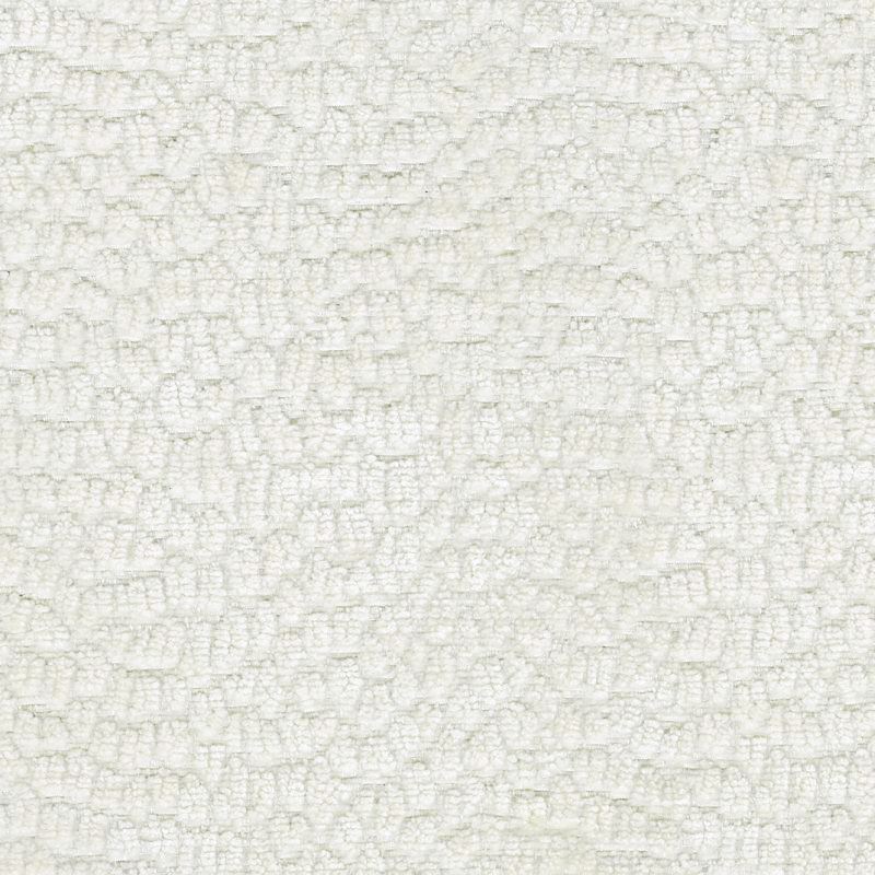 P/K Lifestyles PERF PEBBLESTONE WHITE 411482 Solid Color Chenille 