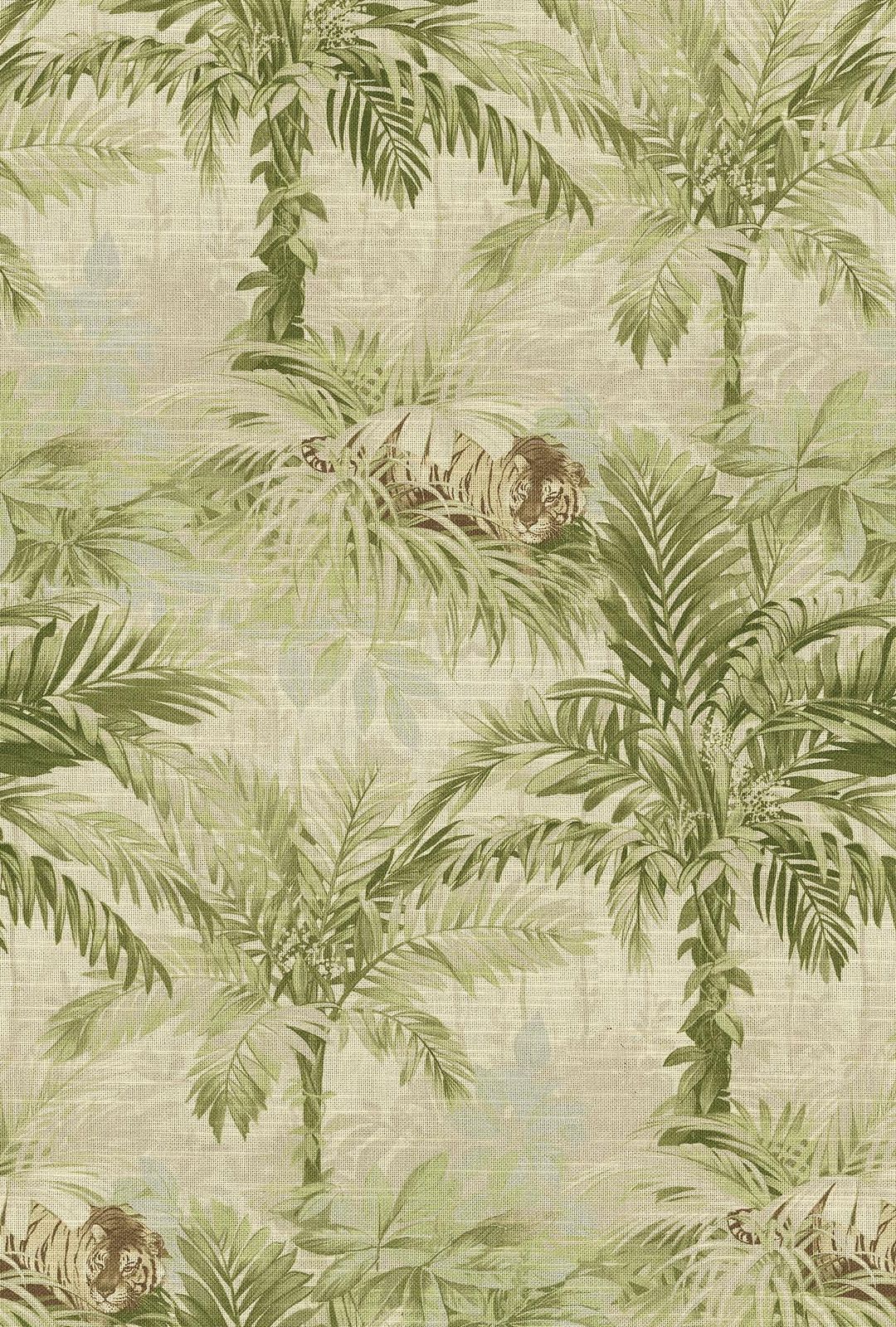 Tommy Bahama Home CAT ISLAND PALM 880190 Tropical Print Upholstery And Drapery Fabric