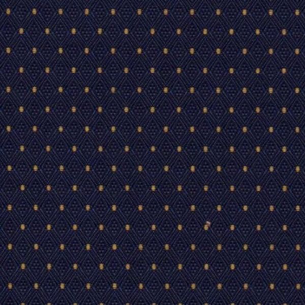 CANTERBURY NAVY Diamond Jacquard Upholstery Fabric