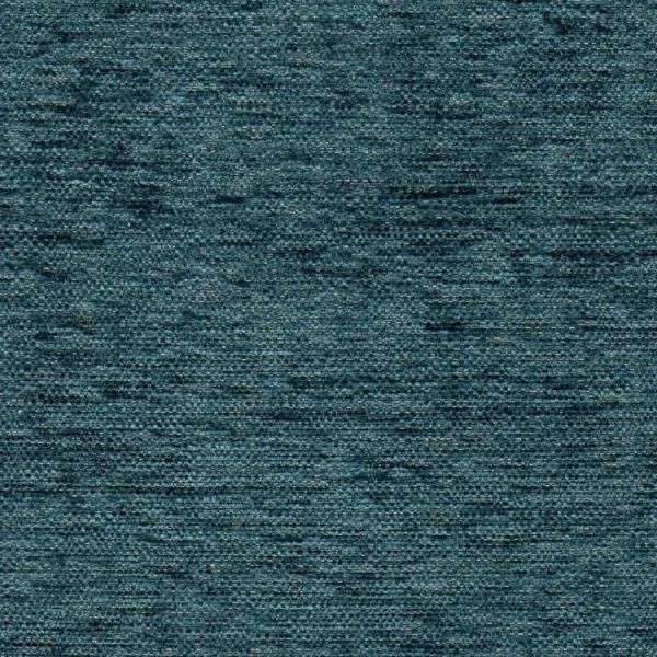 6412211 PASCAL 62 55IN BLUE Solid Color Chenille Upholstery And Drapery  Fabric