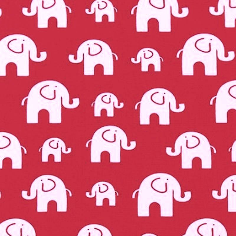 elephant print upholstery fabric