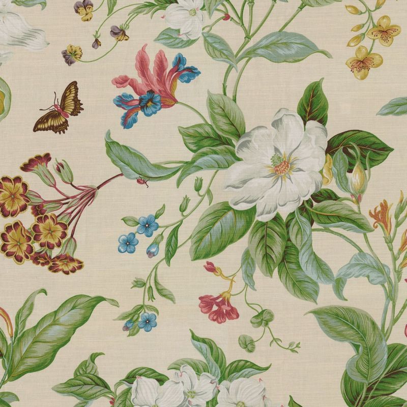 Cree Floral Fabric, Wallpaper and Home Decor