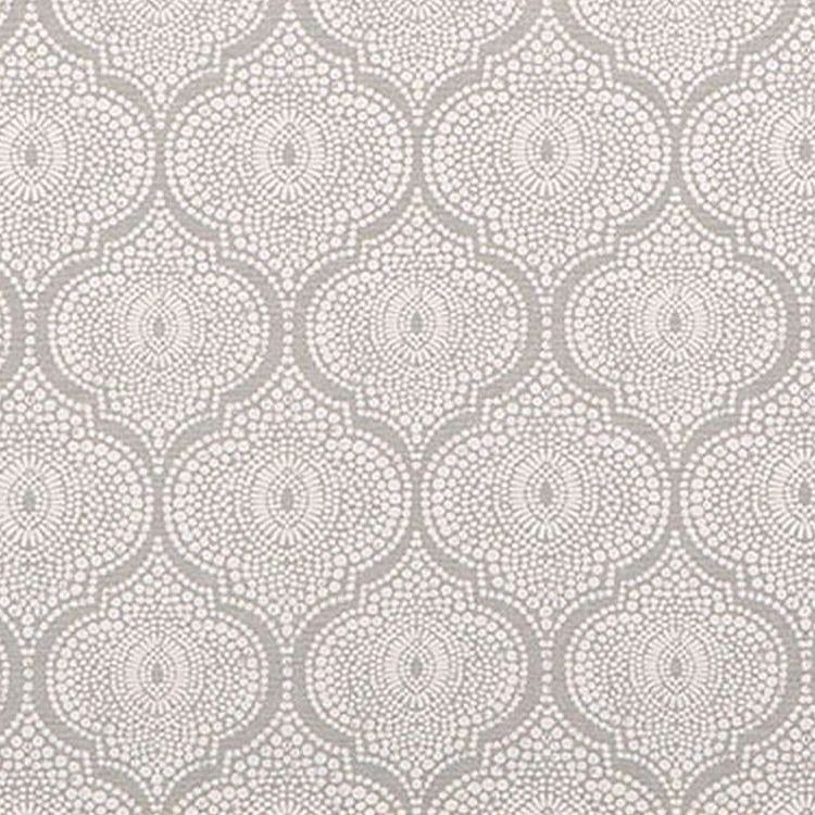 Scott Living Fabrics ARABESQUE QUARTZ GREY Lattice Linen Blend