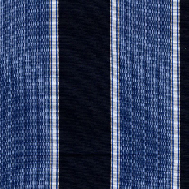 Striped Canvas Fabric in Navy Blue and White, Slipcovers / Upholstery, 100 % Cotton, 54 Wide, By the Yard