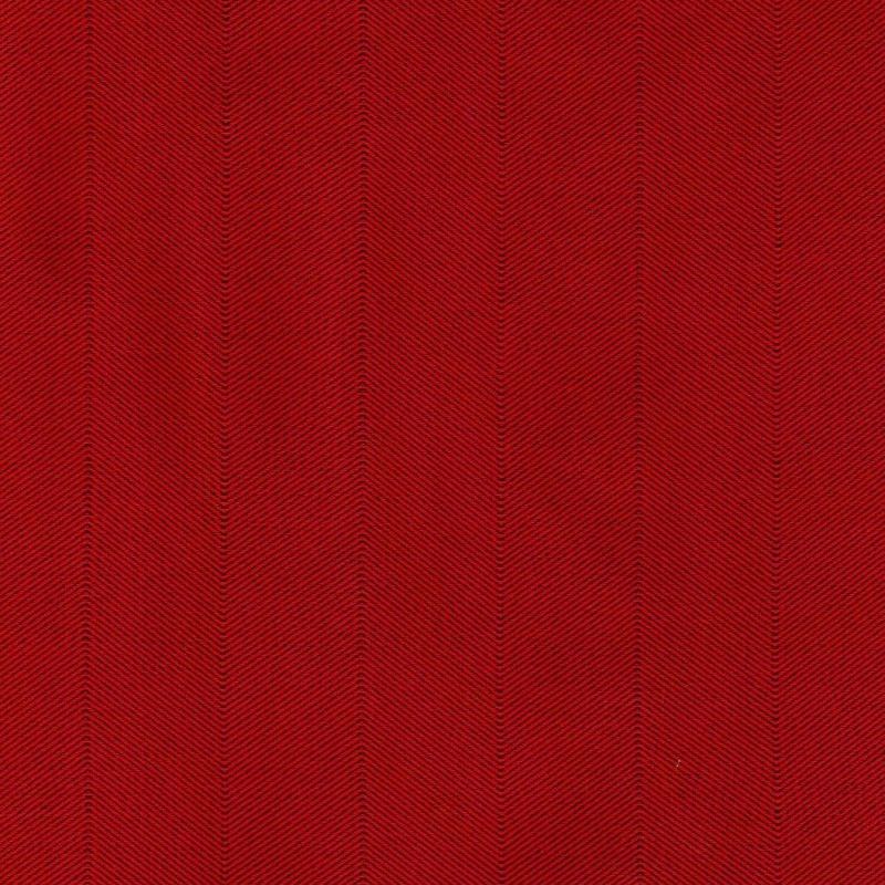 6777111 Performatex O'HERRINGBONE JOCKEY RED Stripe Indoor Outdoor  Upholstery Fabric