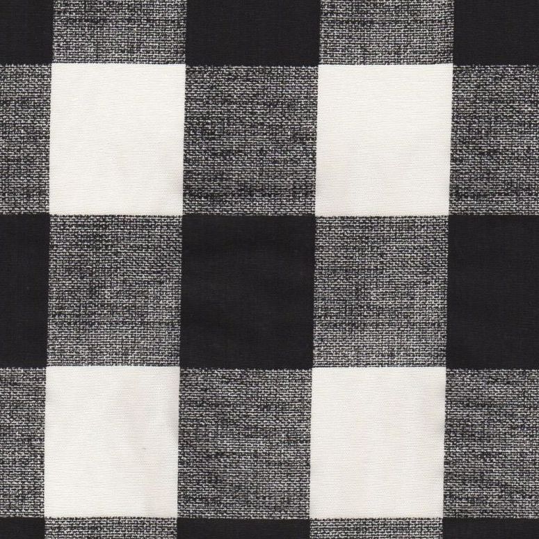 Premier Prints, Inc. Stripe Black White Fabric by Premier Prints Yard