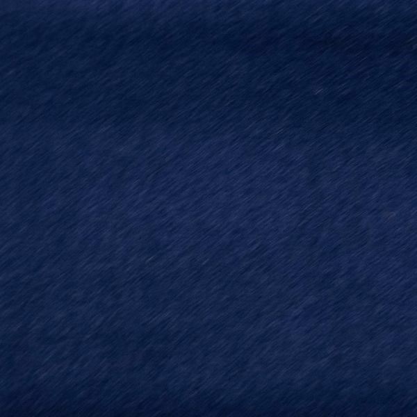 SAHARA INDIGO Solid Color Velvet Upholstery And Drapery Fabric
