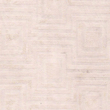 EMBELLISHED C SQUARE BLUSH Geometric Velvet Upholstery And Drapery Fabric