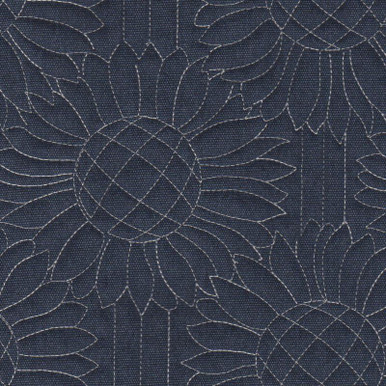 Contemporary wallpaper - RD-1 DAISY - AREA environments - linen / vinyl /  floral pattern