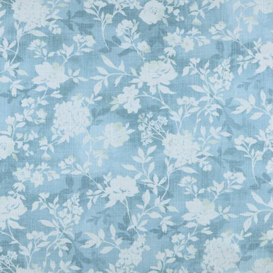 Covington Blue Ridge Pattern Covington FIRST LIGHT 511 DREAM BLUE Floral Linen Blend Upholstery And ...