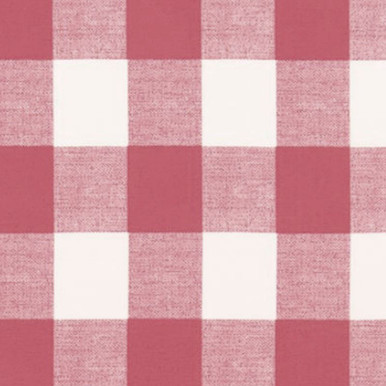 ST MARTIN JAZZ PINK Buffalo Check Indoor Outdoor Upholstery And