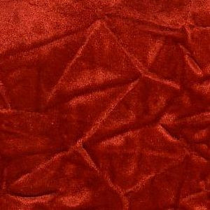 red crushed velvet fabric