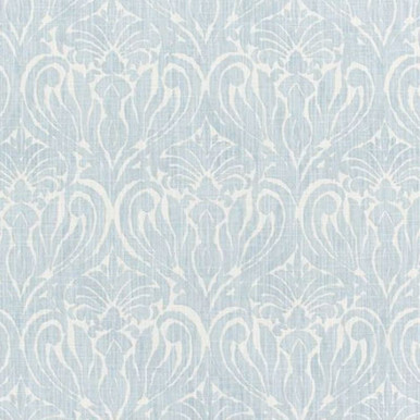 AMY MINERAL BLUE Floral Print Upholstery And Drapery Fabric