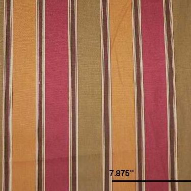 Pinstripe Chocolate Textured Stripe Brown Upholstery Fabric