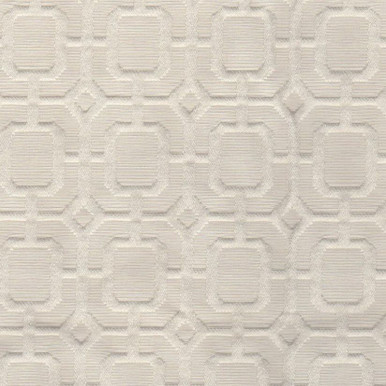 Peachtree Fabrics Off White Faux Leather Upholstery Vinyl Fabric by Decorative Fabrics Direct