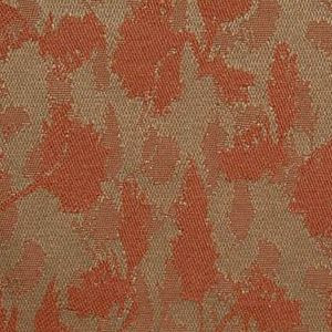 BURNT ORANGE Jacquard Upholstery Fabric