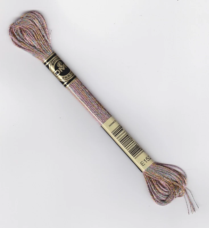 DMC E152 PINK SHIMMER Light Effects (Discontinued) - Gemini Variety ...