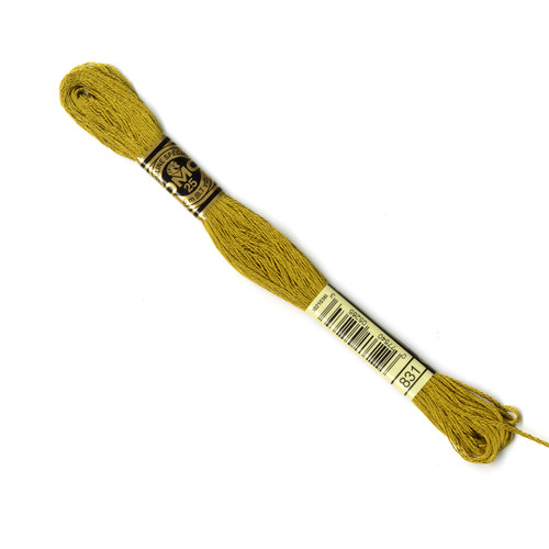 DMC #831 MED GOLDEN OLIVE