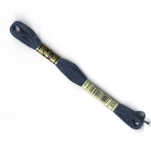 DMC #930 DK ANTIQUE BLUE