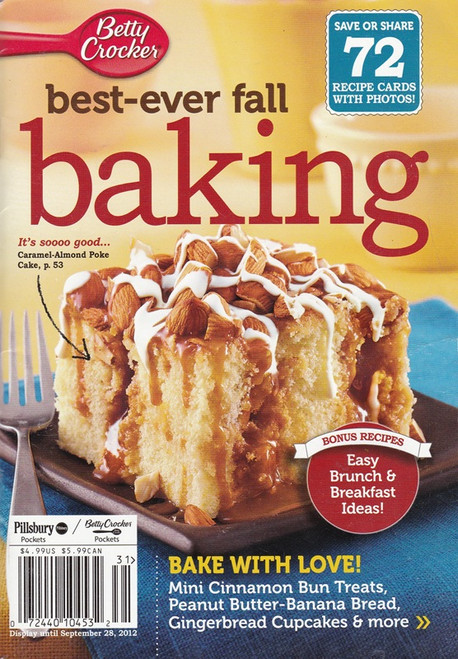 Betty Crocker BEST EVER FALL BAKING Booklet (R) Betty Crocker BEST EVER FALL BAKING Booklet (R)