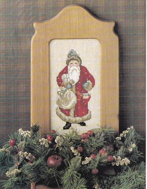 ALL WEATHER SANTA Cross-Stitch (Single Pattern From Magazine) Christmas