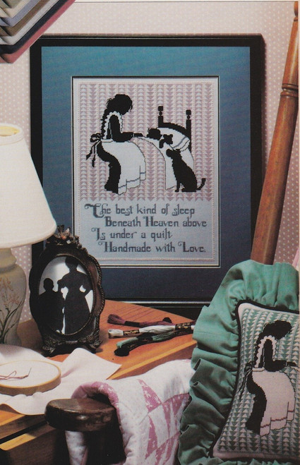BEDTIME SILHOUETTE Cross-Stitch (Single Pattern From Magazine)