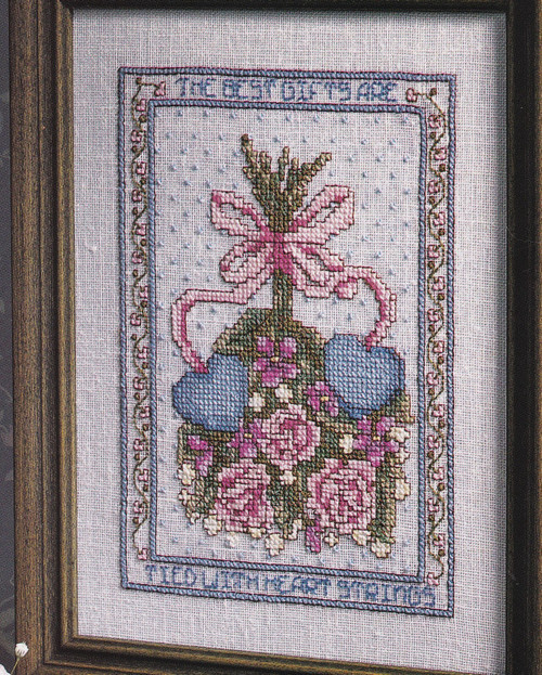 BEST GIFTS Cross-Stitch (Single Pattern From Magazine) Flower Bouquet
