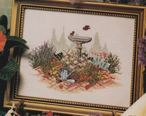 COUNTRY GARDEN Cross-Stitch (Single Pattern From Magazine) In The Garden #3