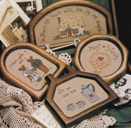 FRIENDS AND BLESSINGS Cross-Stitch (Single Pattern From Magazine)