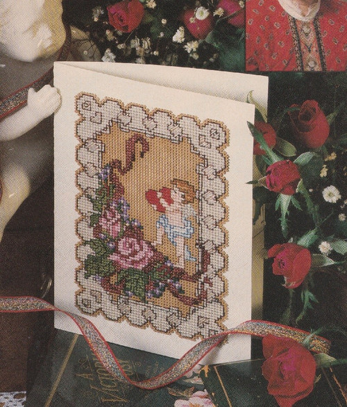 VICTORIAN VALENTINE Cross-Stitch (Single Pattern From Magazine)