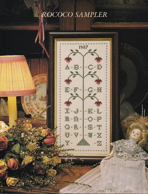 ROCOCO SAMPLER Cross-Stitch (Single Pattern From Magazine)