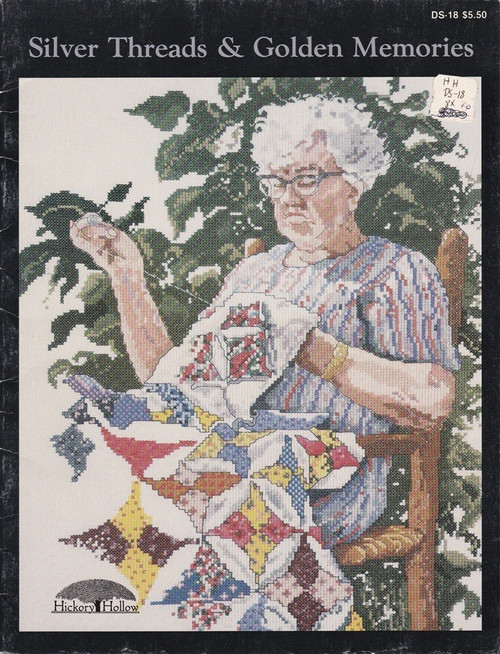 Hickory Hollow SILVER THREADS & GOLDEN MEMORIES Cross-Stitch Pattern  Grandma