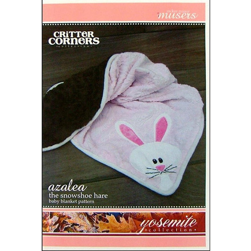 McKay Manor Musers Critter Corners AZALEA Rabbit Quilt, Quilting Pattern
