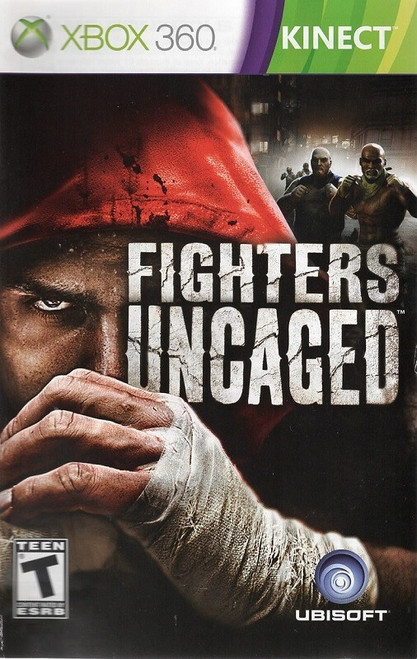 XBOX 360 Replacement Instruction Manual ONLY for KINECT FIGHTER UNCAGED