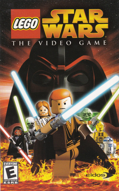 PS2 Replacement Instruction Manual ONLY for STAR WARS The Video Game
