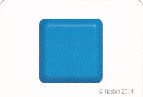 Candy Land Replacement Cards SINGLE BLUE SQUARE